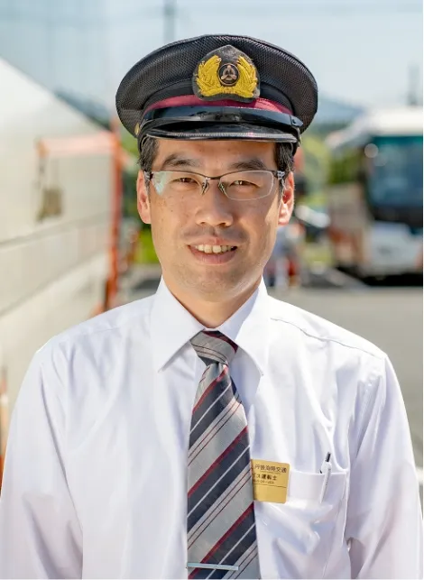 バス運転士 H.S.の笑顔