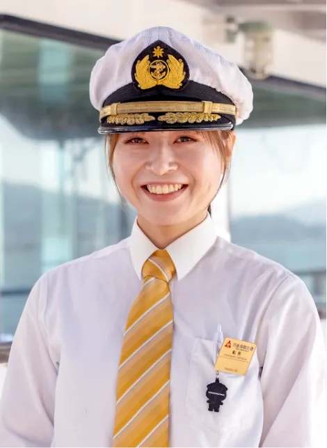観光船操縦士 Y.Y.の笑顔