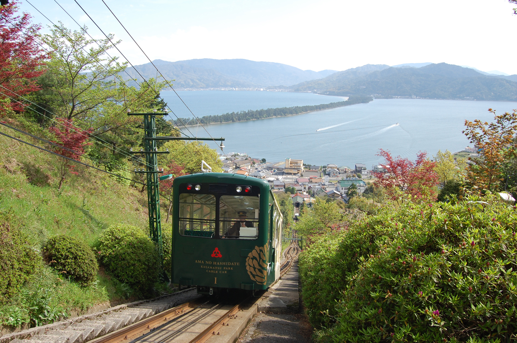 Amanohashidate-kasamatsu Park Cable car