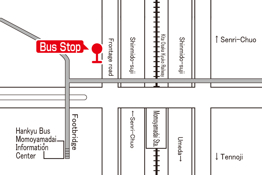 Bus stop:Senri New Town