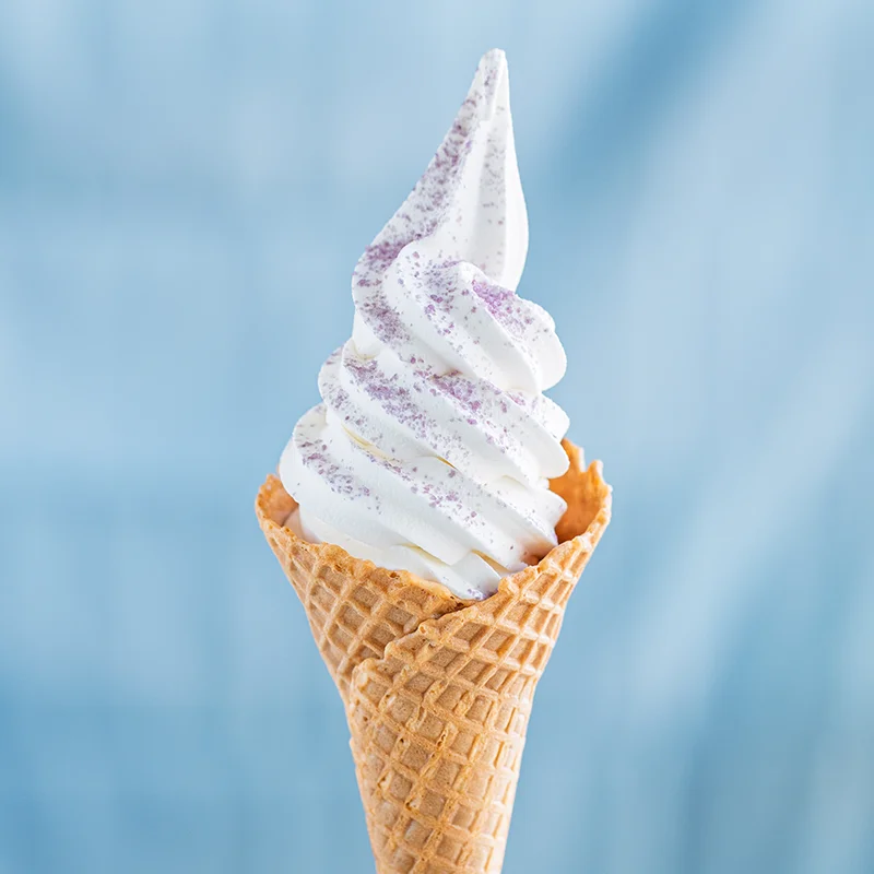 ワイン塩 ソフトクリーム